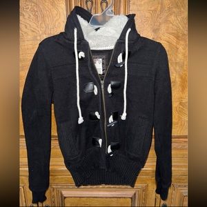 Old Navy Women’s Black Zip Up Jacket Size XS